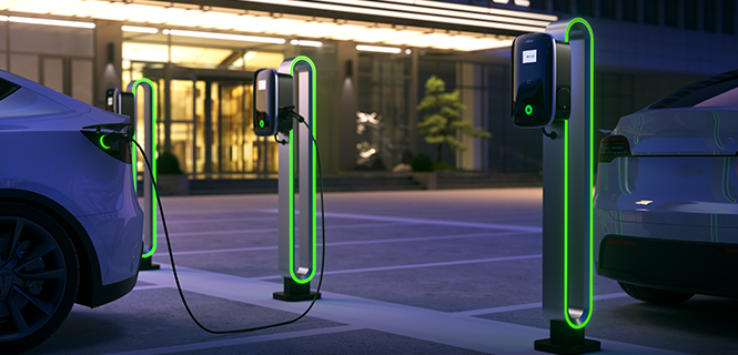 Dahua D-Volt EV charger suitable for any location in Qatar — home, commercial, fleet